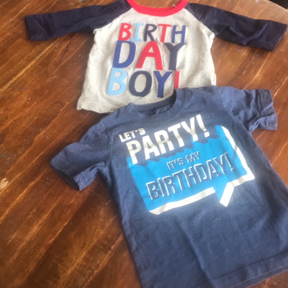 Boys 3T Birthday 🎂 shirts